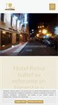 Mobile Screenshot of hotelreinaisabel.info